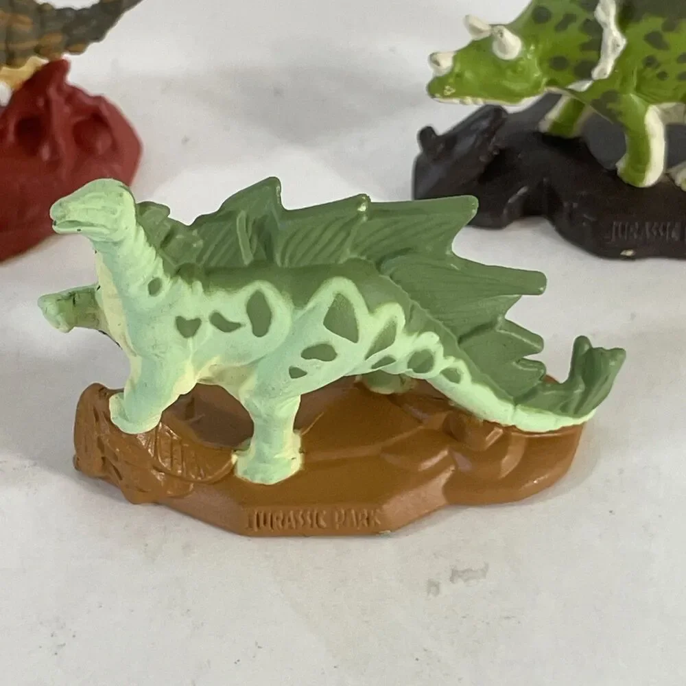 Jurassic Park Lot Of 6 Die-Cast Metal Dinosaurs 1993 Kenner Vintage Toys 90s